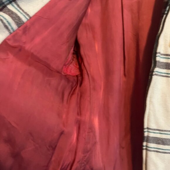 Vintage Woolrich full zip wool jacket awesome plaid lots of pockets M unisex - Picture 8 of 11